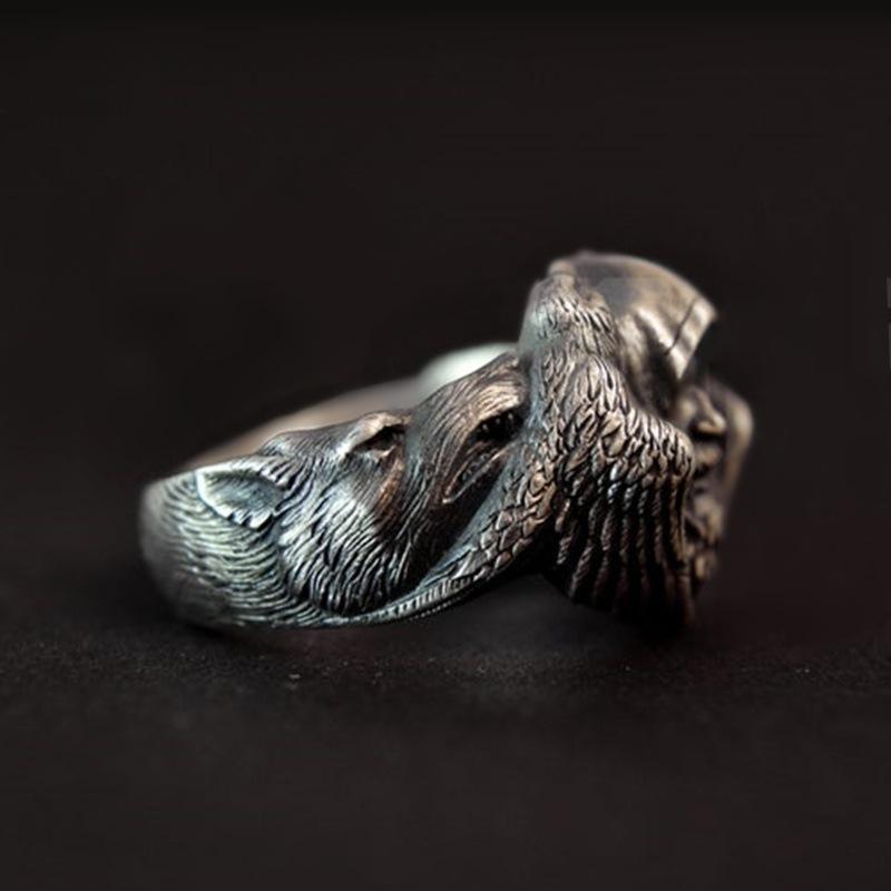 Ring Signet God Odin Norse Viking 246