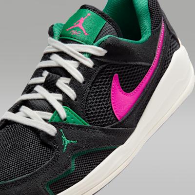 Jordan CMFT Era Casual Shoes Women's Black Pink Green