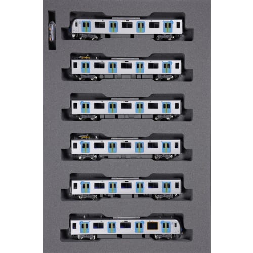 KATO Conjunto Básico de 6 Carros da Série 40000 da Série 50 da Ferrovia Seibu Escala N, Maquete de Trem, 10-1961