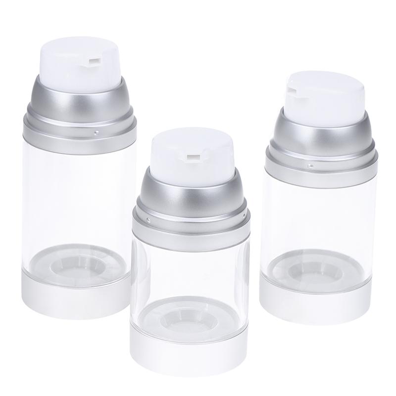 100/120/150Ml Press-On Empty Airless Pump Jar Refillable Cream Lotion Vacuum Bottle Portable Travel Container Sub-Bottle