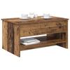 Coffee Table Reclaimed Wood 80 x 50.5 x 41.5 cm Engineered Wood