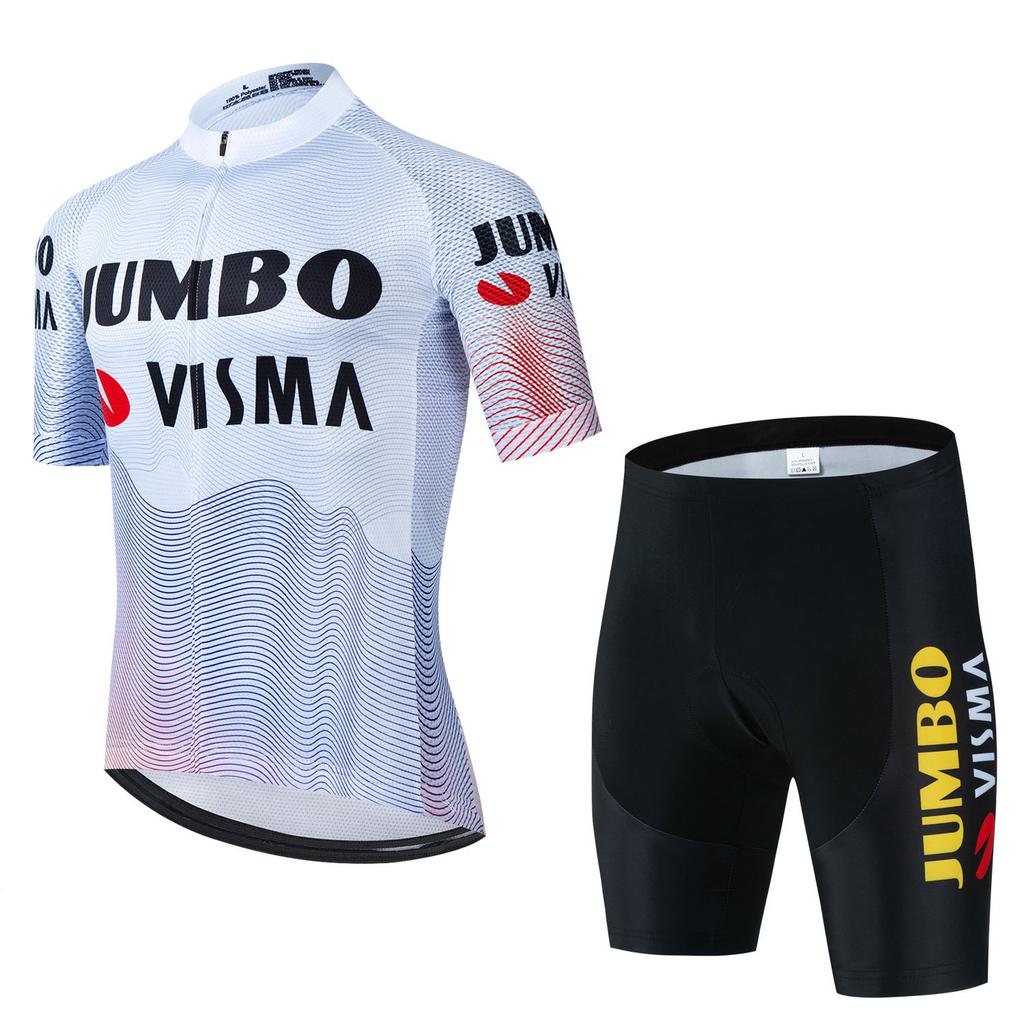 2026 Fato de Ciclismo de Manga Curta Bicicleta de Estrada Bicicleta Bicicleta de Montanha Verão Masculino Roupas Absorventes de Suor