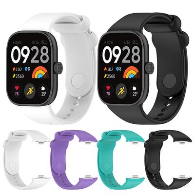 Silicone Watch Straps Quick Release Watch Strap Replacement Smart Watch Wrist Band for Redmi Watch 4 for Xiaomi Band 8 Pro