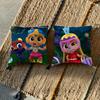 T-True And The Rainbow Kingdom Cushion Cover Fabric Soft Furnishing,Pillowcase, Cushion Cover, Sofa Pillow, Home Decoration