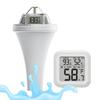 Termometru Digital pentru Piscină, Termometru Digital Flotant pentru Apă Ușor de Citit pentru Jacuzzi, Piscină cu Baie de Gheață, Spa și Acvariu