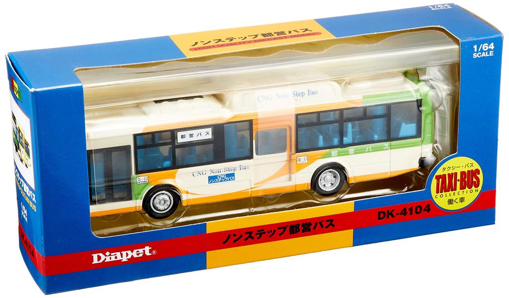 Diapet DK-4104 Skala 1/64 Lavinnsteg Toei Buss