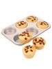 CHEFMADE Muffin and Cupcake Pans, Iron, Non-Stick Cake Pan (6 Pans)