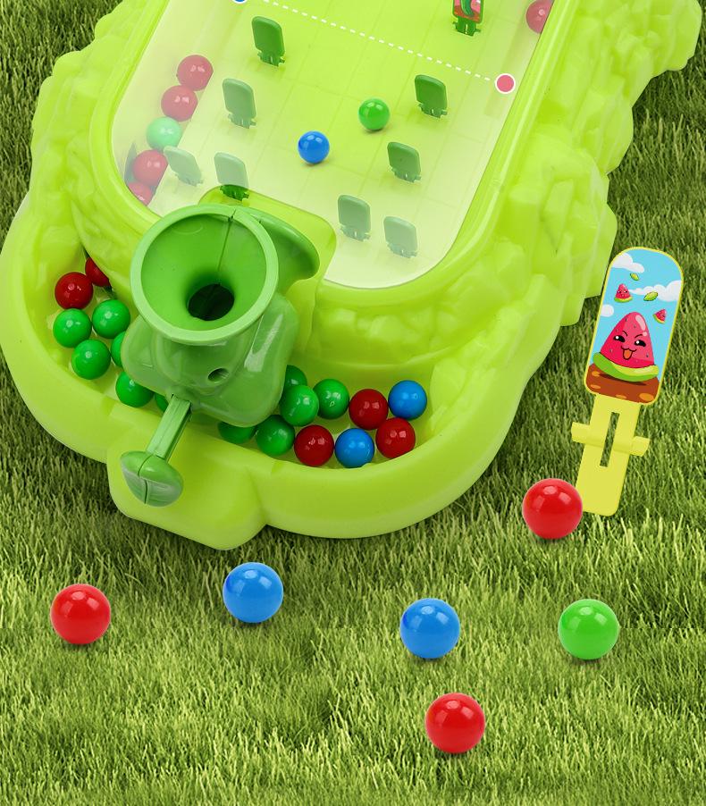 Children's Educational Pinball Shooter Game - Double Player Desktop Toy for Parent-Child Interaction