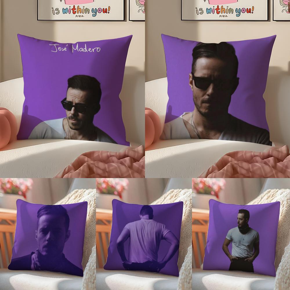 JJose MMadero SSarajevo Cushion Cover Linen Pillowcase Cover Soft Decor for Sofa Home Room