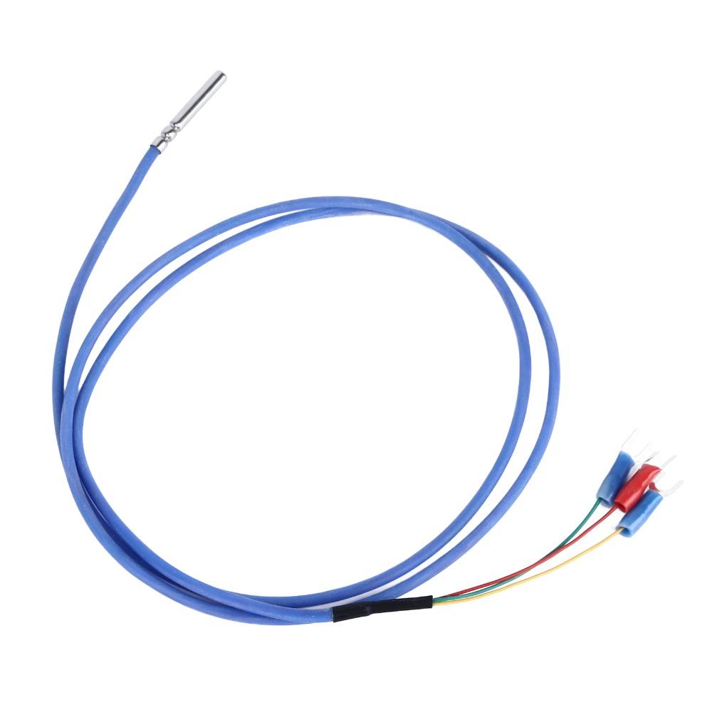 Stainless Steel PT100 Temperature Sensor PTFE Wire Thermistor Probe  Liquid Temperature Measurement