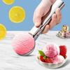 Dual-Purpose Design Ice Cream Scoop Stainless Steel Fruit Scoop Multifunctional Scoop  Food Serving