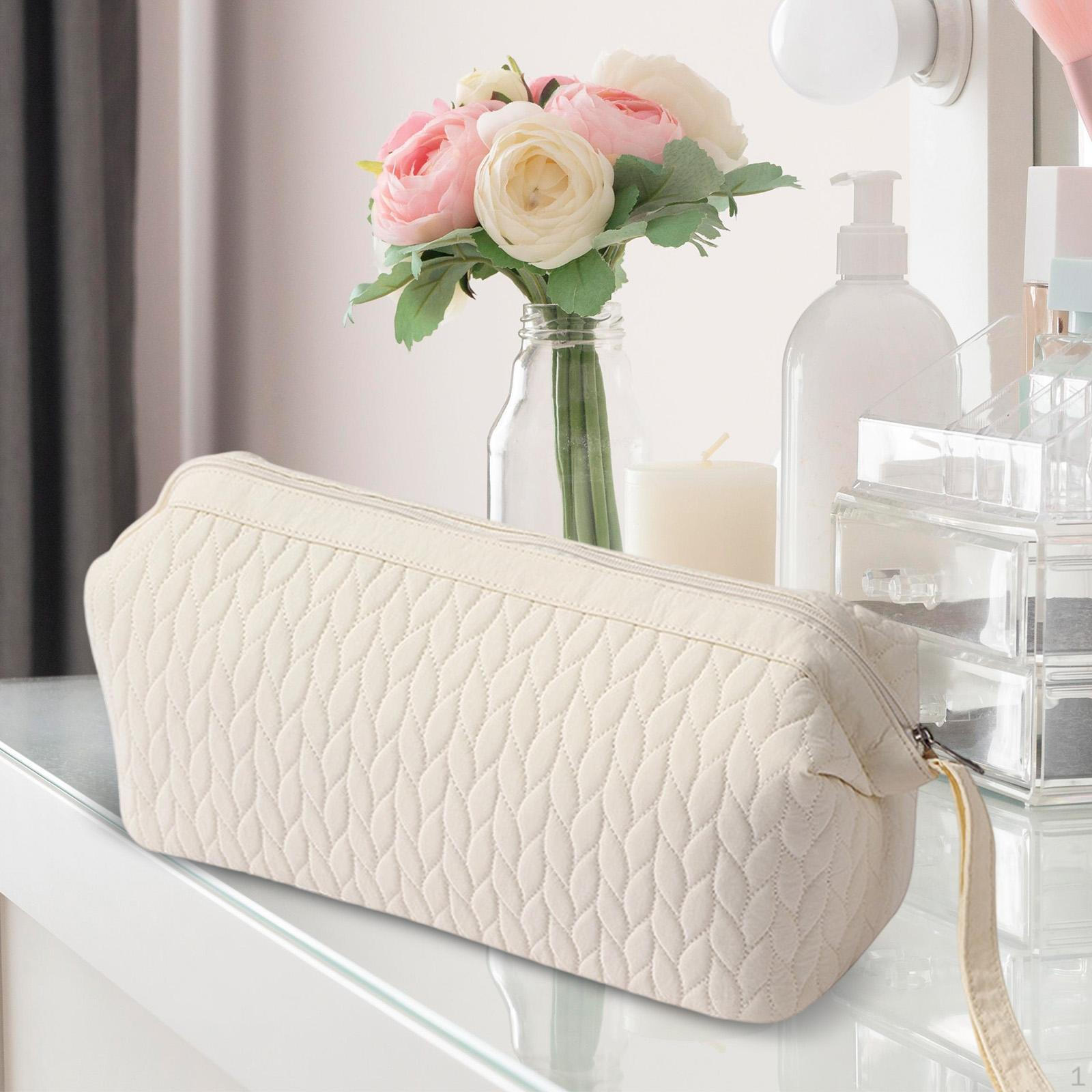 

Дорожная сумка для инструментов для волос Органайзер для утюжка Подарок Салонные аксессуары для укладки Домашний Пылезащитный Большой бежевый