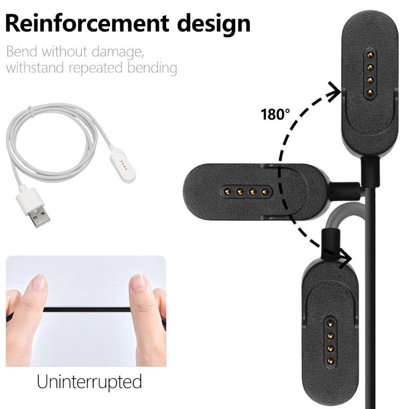 Magnetic Phone Charger Cable High Efficiency Charging Cord for Headsets Durability And Portable Charging Solution