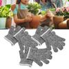 3 Pairs Cut Resistant Gloves Children Gardening Outdoor Activities Cut Proof Work Gloves