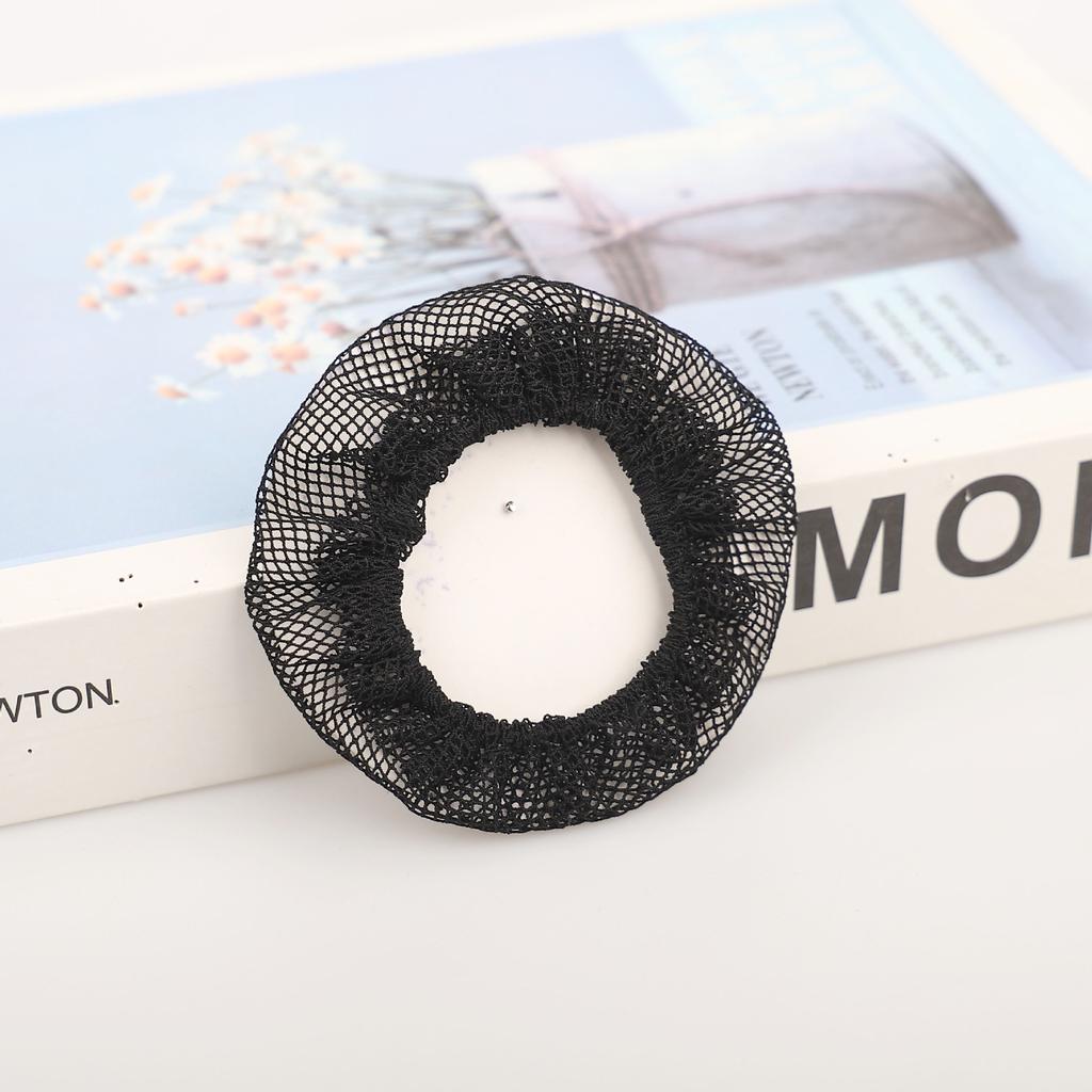 Children'S Dance Disc Hair Dance Grade Net Pocket Ballet Headgear, Lace Elastic Net Cover Hair Accessories