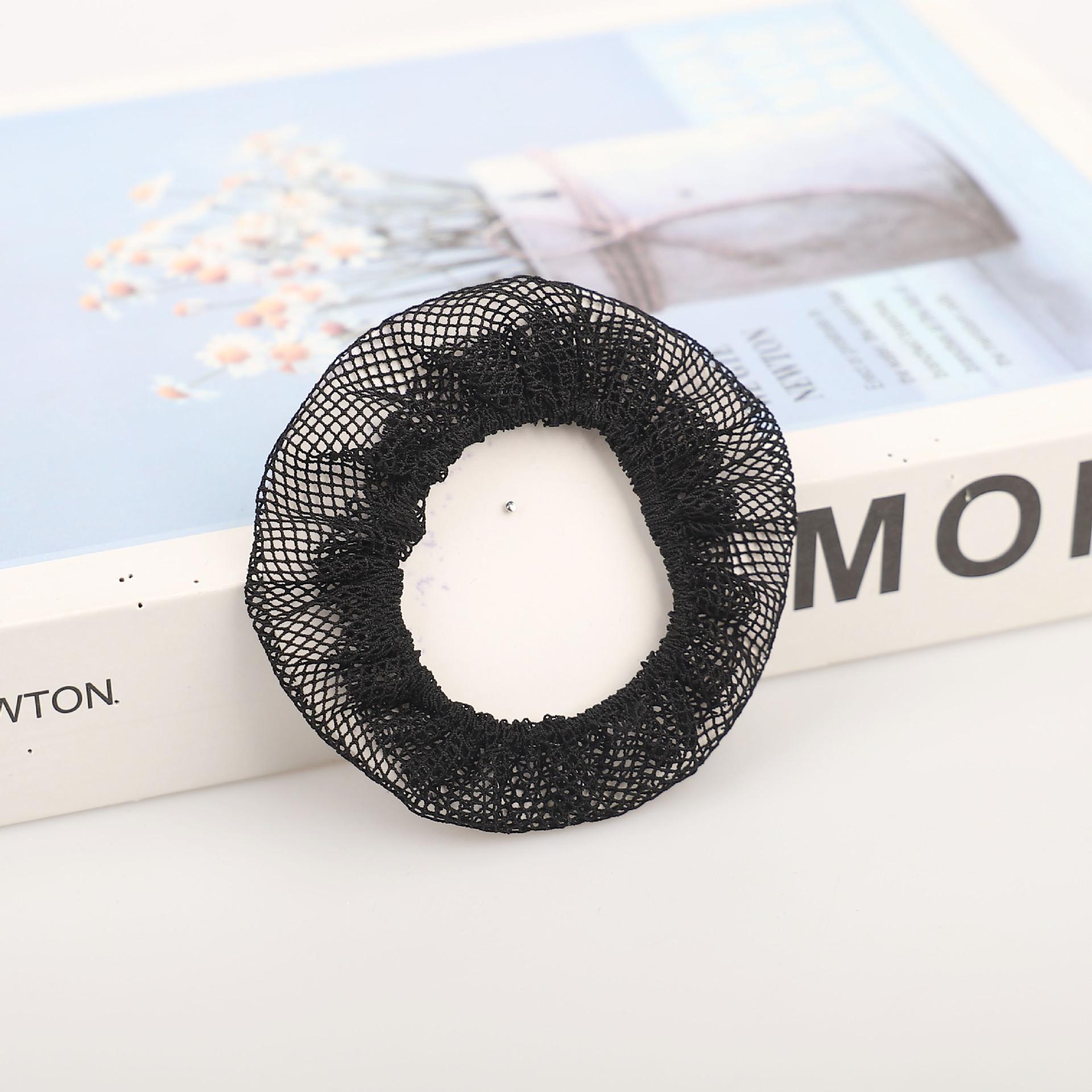 

Детский танцевальный диск для волос танцевальный сетчатый карманный балетный головной убор, кружевная эластичная сетчатая крышка аксессуары для волос