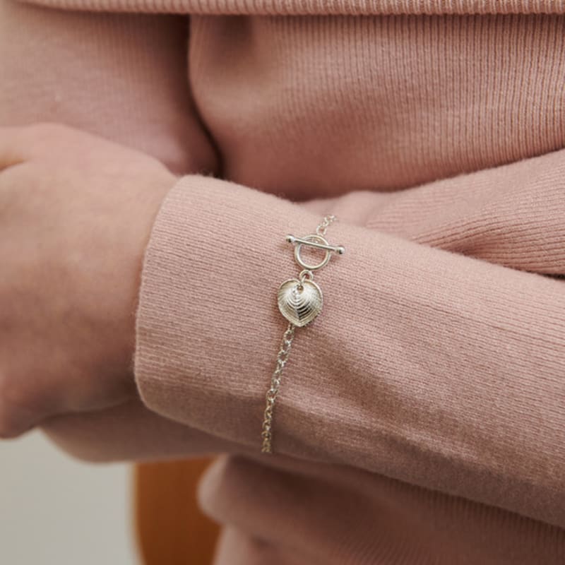 Cotoit Heart Shell Bracelet S(9mm)