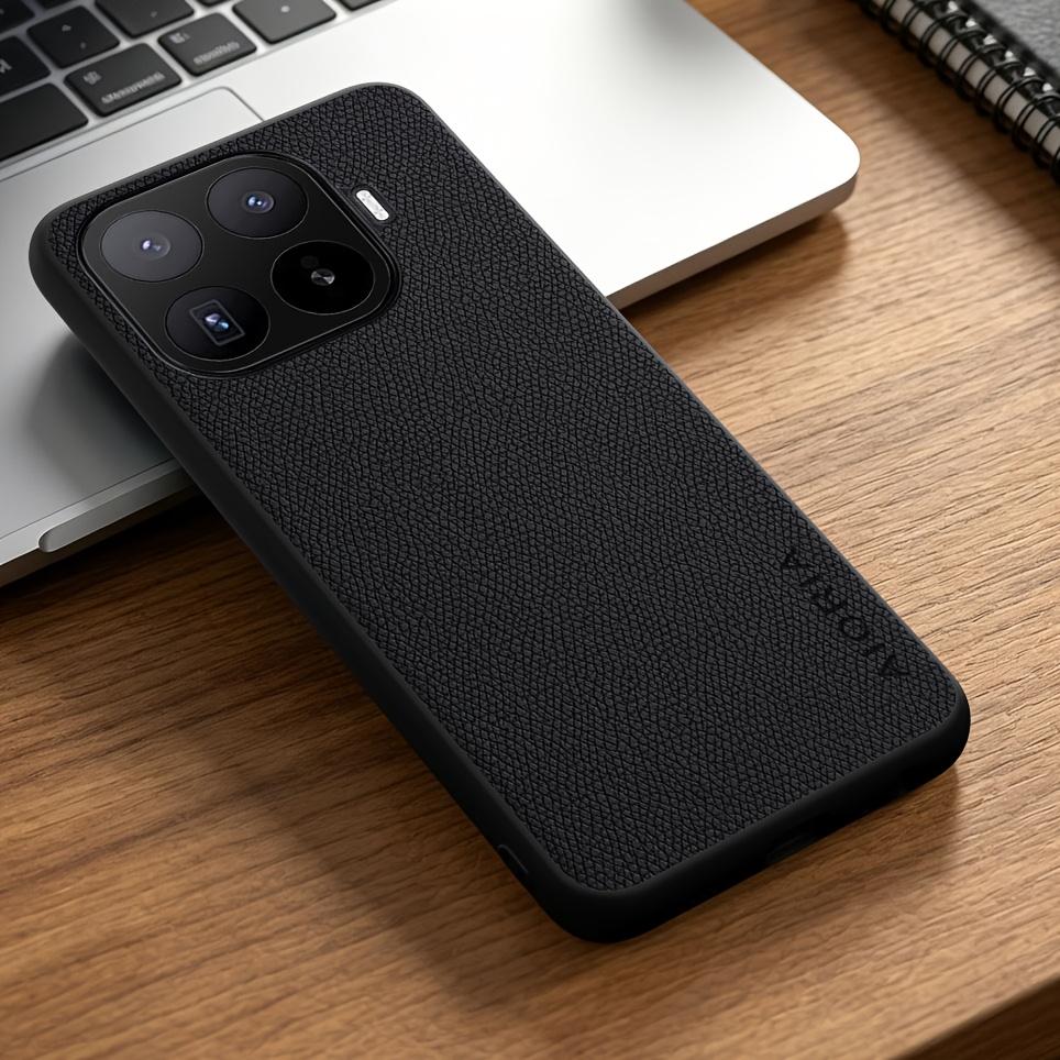 Phone Case for Xiaomi 17T Pro Stylish Easy Design Durable Faux Leather Elegant Case for Xiaomi 17T