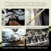 Priprilod Auto Transmission Fluid Oil Cooler Compatible with Ford Escape 2013-2019 Compatible with Ford Transit Connect 2014-2022#CV6Z7A095A