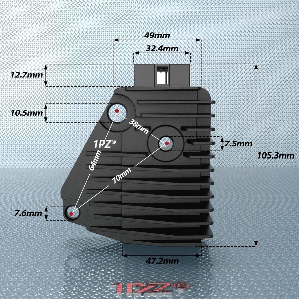 1PZ JP2-50G Regulator for Yamaha Villago 250 XV250 S Bike Motorcycle Maintenance Parts Replacement Durable