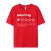 Funny Gifts For Friends Unisex Newest Normal Tshirts Round Neck Combed Cotton Short Sleeve Tees Gift Idea Tee Shirts Father Day