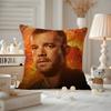 Cushion Cover Anti-dustmite Pillowcase Invisible Zipper Silky Short Plush Sofa Cushion Cover The War Between The Land And The Se