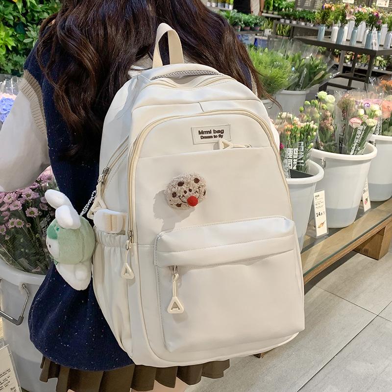 Primary School Girl Ins Wind College Student Backpack Male High School Student Junior High School Student Backpack