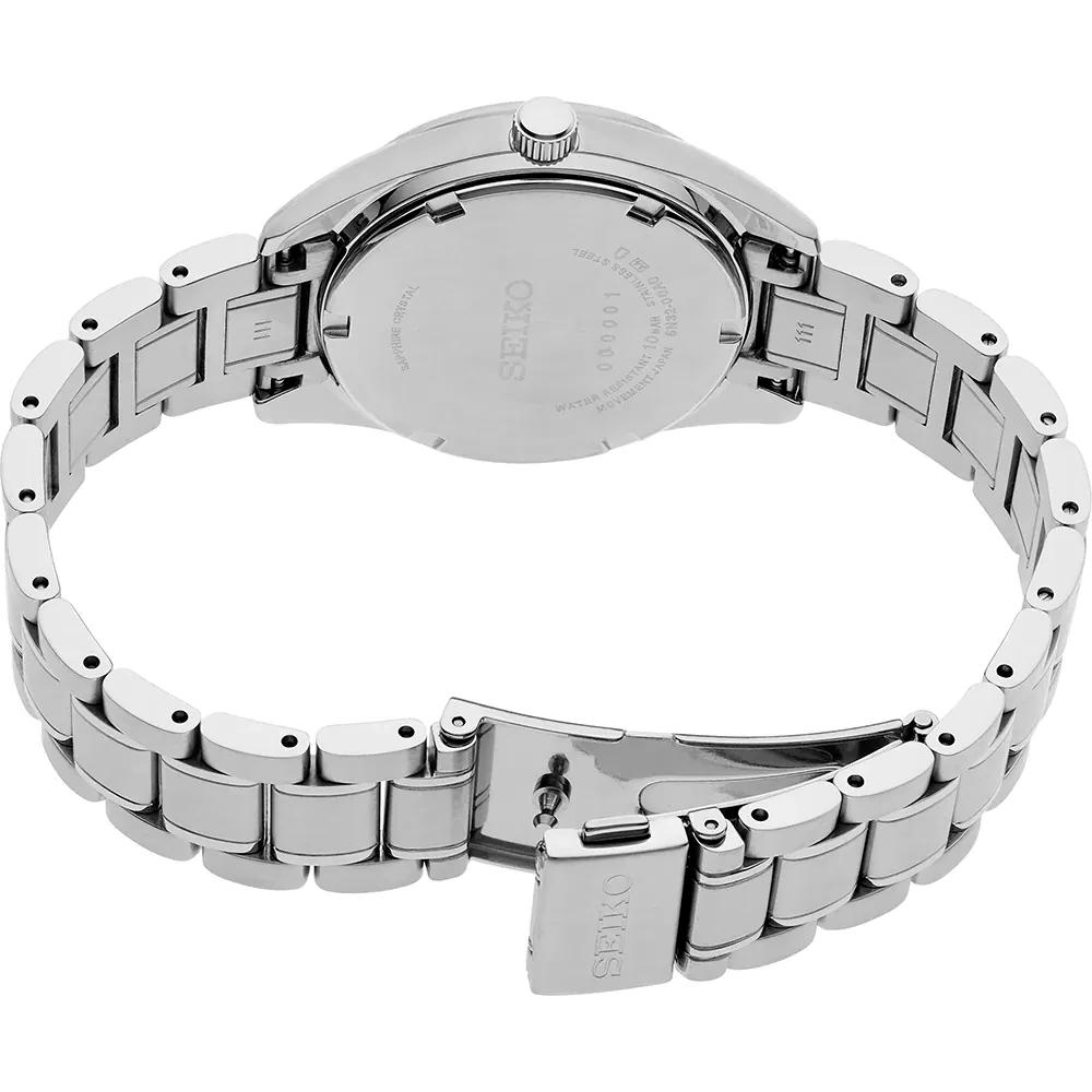 SEIKO Classic Quartz 32mm Sapphire Stainless Steel Women's Watch SUR581P1