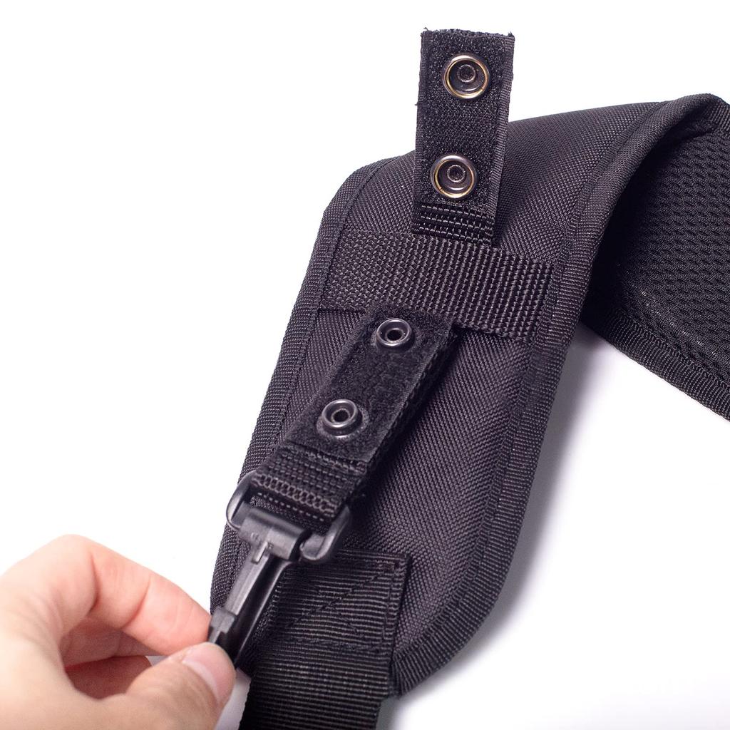 Tactical Suspenders X Type Tactics Brace Practical Adjustable Equipment with Keychain Tactical Belt Harness for Duty B X Type Tactics Brace Tactical