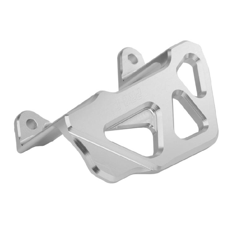 Защита заднего тормозного суппорта для мотоцикла для мотокросса T4 T6 K6 GUIZUN MX4 серебряный