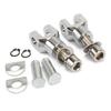 Motorcycle Rear Passenger Foot Peg Support Mount Clevis Kit with Hardware for Softail FXST for Harley Dyna FXR FX,29mm Aluminum Footrest Bracket