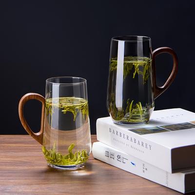 Japanse Thee Kopje Glas Huishoudelijk Groene Thee Kopje Kristal Kopje Groene Thee Kopje Speciaal voor het Zetten van Groene Thee voor Mannen Kantoor met Handvat Waterbeker