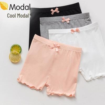 Girls' Summer Breathable Three-Point Safety Leggings