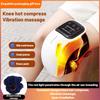 Knee Massager With Heat, Wireless Knee Heating  Device, 3 Heat , Rechargeable 2400mAh Battery, Portable Pain Relief Massager