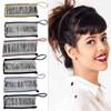 Clips Banana Elastic pe Ambele Părți, Cleme Lazy pentru Păr, Instrument de Coafat Părul, Pieptene pentru Păr pentru Femei
