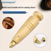 Wooden Handle Shoe Repair Awl for Hand Sewing and Sole Mending