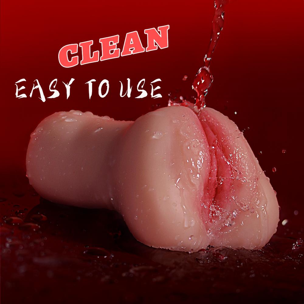Male Masturbator Realistic Pocket Pussy Stroker Cup Vaginal Sex Toys for Men