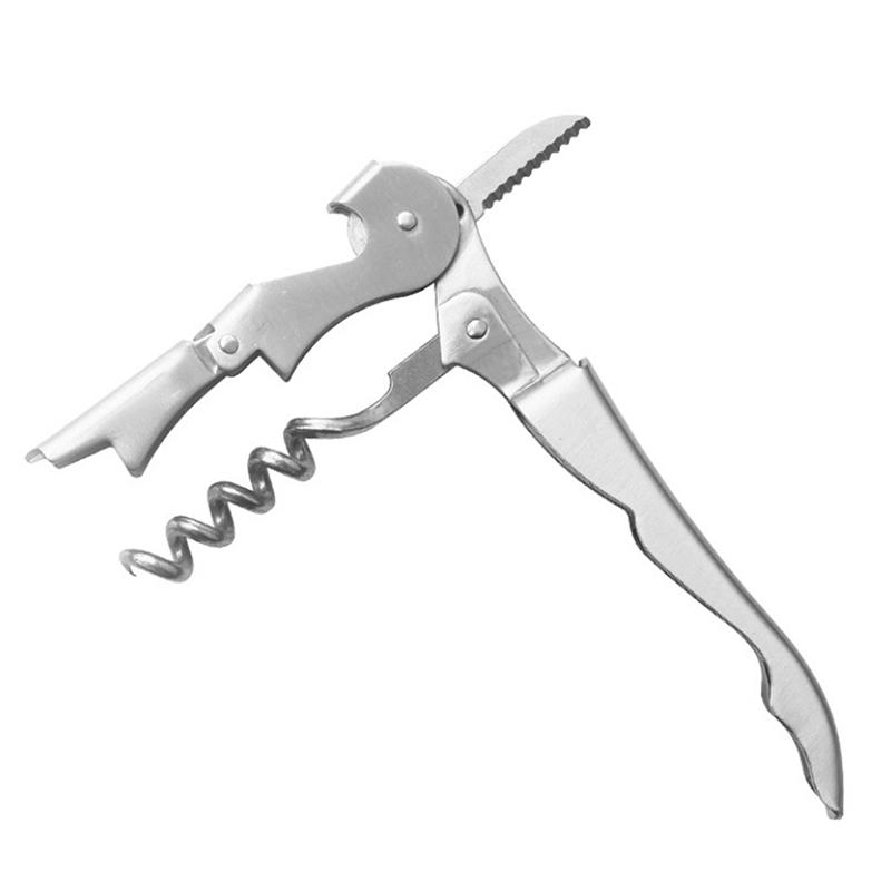 Edelstahl Korkenzieher Multifunktions Wein Cap Opener Küche Bar Werkzeuge