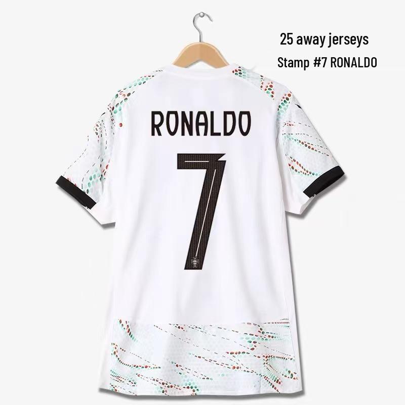 

2025-2026 Portugal Home & Away Jersey: Cristiano Ronaldo #7 Pre-match Warm-up Shirt for Adults 4XL