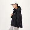 New Balance Jackets Women's Black Hooded Moderate Other 5AC39312-BK