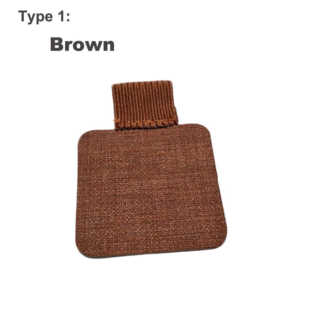 1 porte-stylo auto-adhésif avec boucle élastique en cuir, pinces à crayons pour cahiers, journaux, presse-papiers, stylos, fournitures de bureau