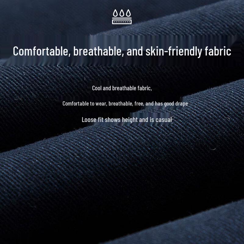 JEANSWEST Men's Pure Cotton Tapered Cargo Pants