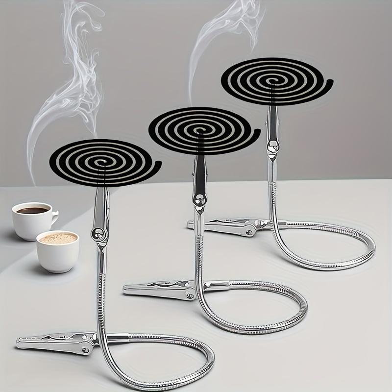 New Style Incense Ash Clips, Mosquito Coil Storage Clips, Convenient Double-Ended Design, Bendable, Ideal Summer Storage Accessory