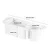 Multifunctional Boat Organizer Box for Drinks Gadgets Pliers and More Fishing Enthusiasts with Convenient Hanging Holes