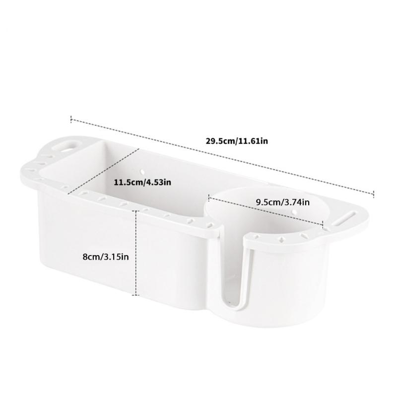 Multifunctional Boat Organizer Box for Drinks Gadgets Pliers and More Fishing Enthusiasts with Convenient Hanging Holes
