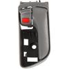 ECCPP Interior Door Handle 2004-2010 For Toyota For Sienna Replacement Front Passenger Side 1pc Gray 81248;69205-AE010-B1