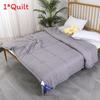 Color Solid Cotton Lightweight Duvet Quilt With Polyester Fill For Sleep Comfort