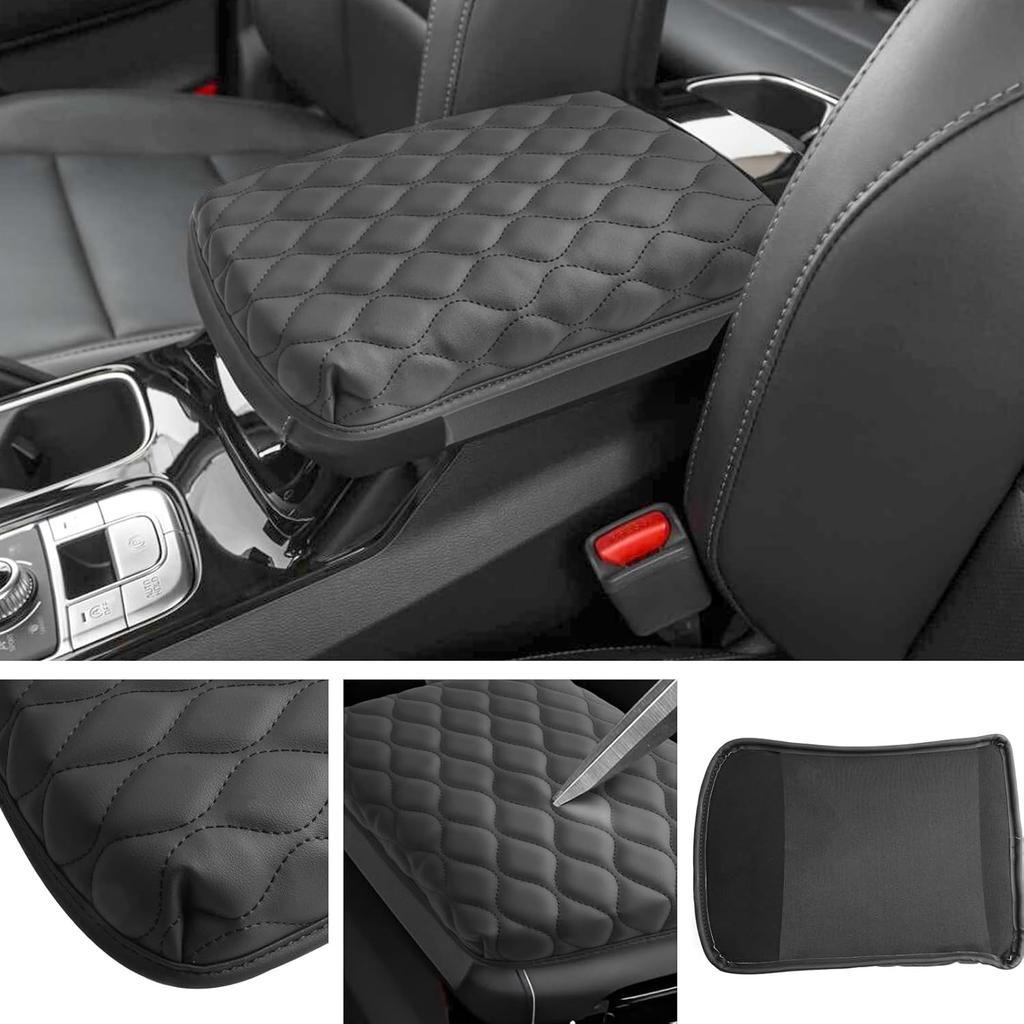SXCY Fit for 2024 2025 Kia Telluride Armrest Cover 2020-2023 2024 2025 Telluride Console Cover for 2023 2024 Kia Telluride Accessories Center Console