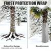 Palmenschutz Protector, Aluminiumfolien-Wickel, Stammschutz mit Kordelzug aus Oxford-Stoff, Winter-Isolierabdeckung für den Außenbereich im Garten