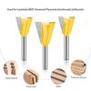 Milling Cutter Wood Carving Dovetail Joint Router Bit 14 Degree Woodworking Engraving Bit Milling Furniture Accessories